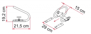 CARRY-MOTO Wheel Chock R